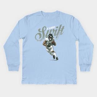 D'Andre Swift Philadelphia Script Kids Long Sleeve T-Shirt